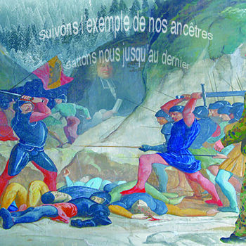 Arte digital titulada "A la guerre comme à…" por Jean-Claude Mathier, Obra de arte original, Fotografía digital
