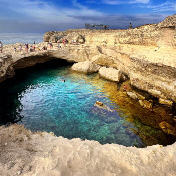 Photographie intitulée "Torre Sant Andrea 5" par Jean-Claude Mathier, Œuvre d'art originale, Photographie numérique