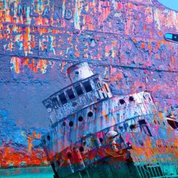 Photography titled "wreck 58" by Jean-Luc Bohin, Original Artwork