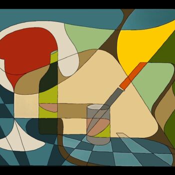 Pintura titulada "Mainfold" por Jean-Luc Feugeas, Obra de arte original, Acrílico