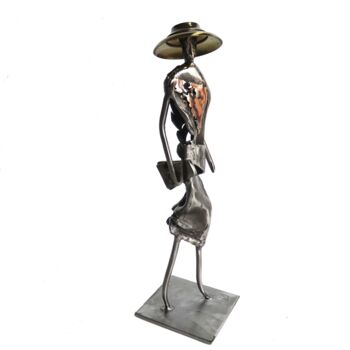 Sculptuur getiteld "MADAME" door Jean-Marc Martinez, Origineel Kunstwerk, Metalen