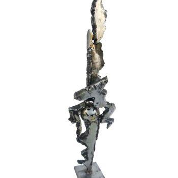 Sculptuur getiteld "DESTRUCTION" door Jean-Marc Martinez, Origineel Kunstwerk, Metalen