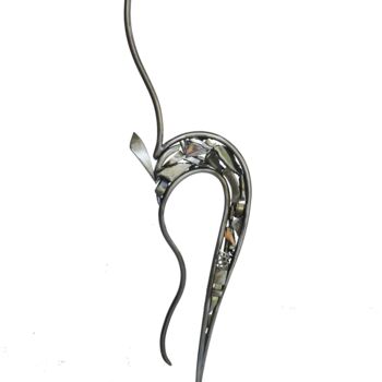 Sculpture titled "CLASIC" by Jean-Marc Martinez, Original Artwork, Metals