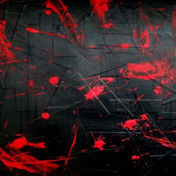 Painting titled "GALAXIE 21.jpg" by Jean-Marc Philippe (Jimpy), Original Artwork, Other