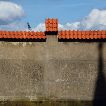 Photographie intitulée "Ombre, Lübeck" par Jean-Marie Virat, Œuvre d'art originale, Photographie numérique