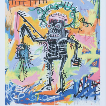 Printmaking door Jean Michel Basquiat