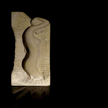 Sculpture titled ""Volupté"" by Jean Noël Gilabert, Original Artwork, Stone