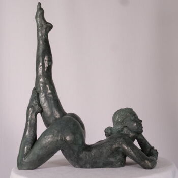 Escultura titulada "L'acrobate n°3" por Jean Pierre Picheny, Obra de arte original, Bronce