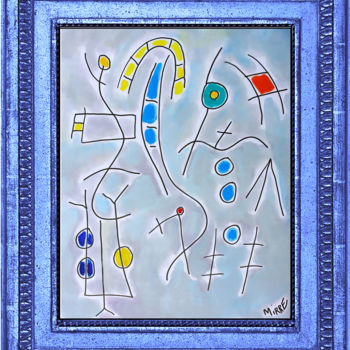 Peinture intitulée "DELICATE KATE" par Jean Mirre, Œuvre d'art originale, Huile