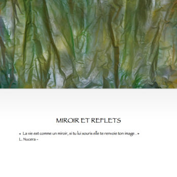 Grafika cyfrowa / sztuka generowana cyfrowo zatytułowany „POETIC CARD N° 13” autorstwa Jeannette Allary, Oryginalna praca, F…