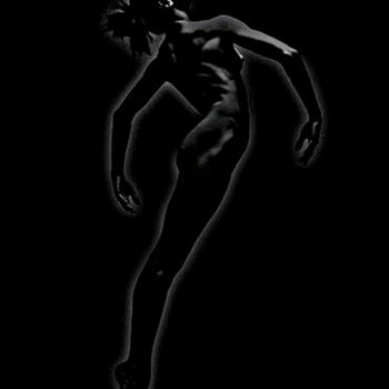 Arte digitale intitolato "silhouette-danseuse…" da Jean-Pierre Gueret, Opera d'arte originale, Fotomontaggio