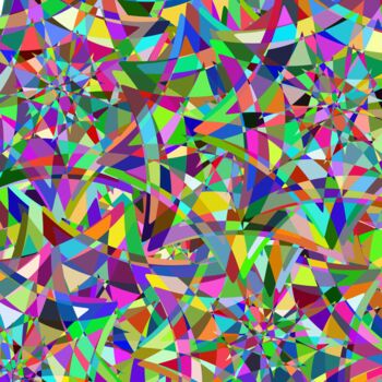 Arte digitale intitolato "Hidden Patterns - #…" da Jeb Gaither, Opera d'arte originale, Lavoro digitale 2D