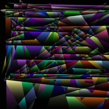 "Folded Fabric - #15…" başlıklı Dijital Sanat Jeb Gaither tarafından, Orijinal sanat, 2D Dijital Çalışma