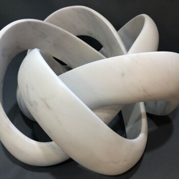 Sculpture intitulée "Wind" par Jeff Rosenfeld, Œuvre d'art originale, Pierre