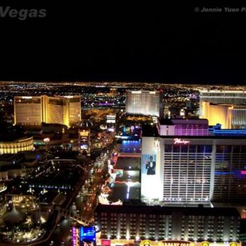 Φωτογραφία με τίτλο "Las Vegas Strip" από Jennie Yuen, Αυθεντικά έργα τέχνης