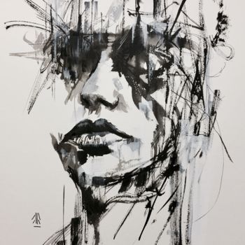 Painting titled "Inktober 18" by Jérôme Royer, Original Artwork, Ink