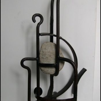 Sculpture titled "Hara" by Jérôme Danikowski, Original Artwork