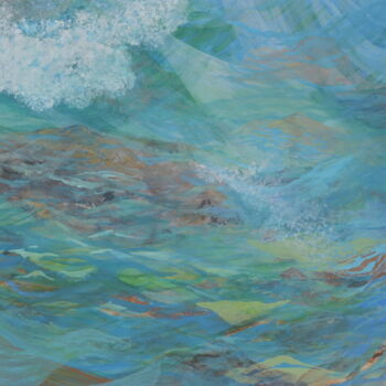 Malarstwo zatytułowany „Snorkel View” autorstwa Jessie Moerk Nee Hogg, Oryginalna praca, Akryl