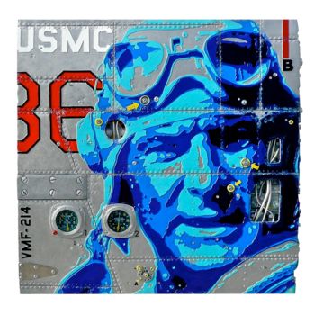 "USMC 865 (Robert Co…" başlıklı Heykel Jerome Chauvin (JICE) tarafından, Orijinal sanat, Akrilik