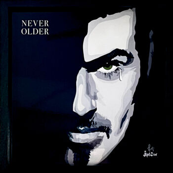 Digital Arts titled "Never Older" by Jipedan, Original Artwork, Digital Painting Mounted on Other rigid panel