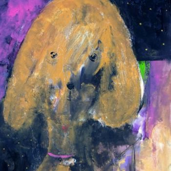 Peinture intitulée "La peluche oubliée" par Jean-Marc Zabouri, Œuvre d'art originale