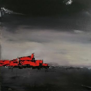 Painting titled "Domination" by Jean-Michel Roger, Original Artwork, Oil