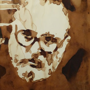 Painting titled "Sergio Leone (2011)" by Joany Régibier, Original Artwork