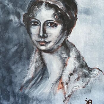 "Madame de Berny" başlıklı Tablo Joele Ardans tarafından, Orijinal sanat, Akrilik