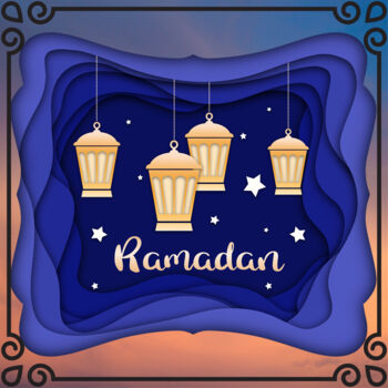 Artes digitais intitulada "Ramadan 2021 - 08" por John Mailly, Obras de arte originais, Trabalho Digital 2D