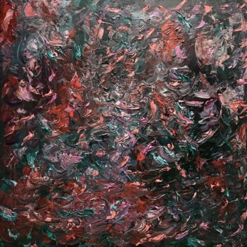 Peinture intitulée "Beauty in Chaos" par John O’Sullivan, Œuvre d'art originale, Huile Monté sur Châssis en bois