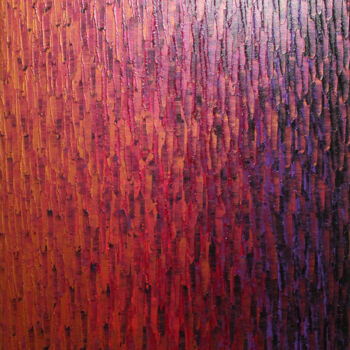 Pittura intitolato "Fondu couleur cuivr…" da Jonathan Pradillon, Opera d'arte originale, Acrilico Montato su Telaio per bare…