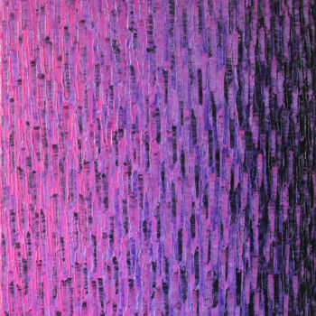Malarstwo zatytułowany „Fondu couleur rose…” autorstwa Jonathan Pradillon, Oryginalna praca, Akryl Zamontowany na Drewniana…