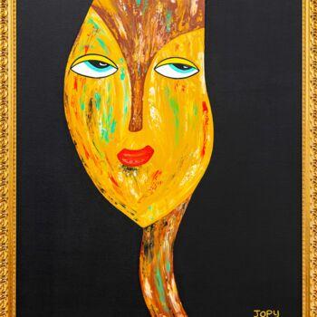Pintura titulada "Miss Pompéi" por Jopy, Obra de arte original, Acrílico