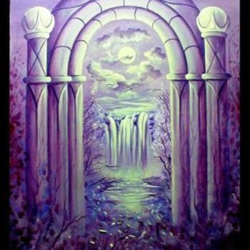 Painting titled "passagem dos arcos" by Jorgemiguele, Original Artwork, Other