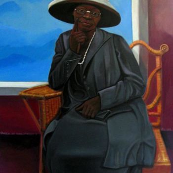 Painting titled "The Queen of York S…" by Joyce Owens, Original Artwork