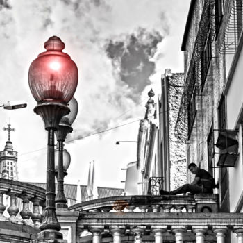 Photography titled "a praça" by Jose Americo Jsilvares, Original Artwork, Digital Photography