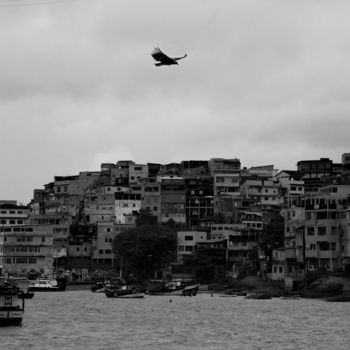 Photographie intitulée "favela da maré 2" par Jose Americo Jsilvares, Œuvre d'art originale, Photographie numérique