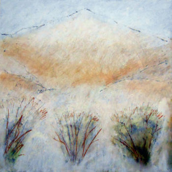 Malerei mit dem Titel "Mountain 12" von June Stapleton, Original-Kunstwerk, Acryl