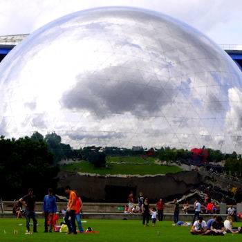 Photography titled "Bubble-Gum à la Géo…" by Jürgen Briem, Original Artwork