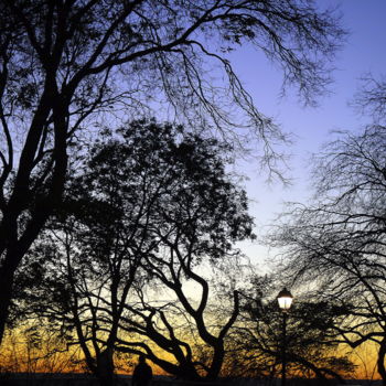 Photography titled "Un soir en hiver de…" by Jürgen Briem, Original Artwork