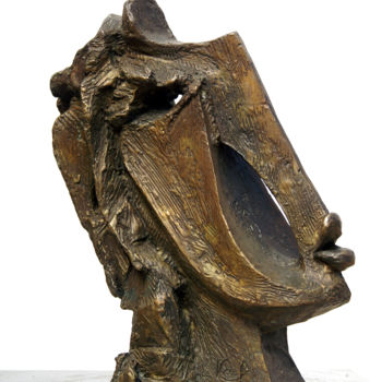 Skulptur mit dem Titel "cantatrice1.jpg" von Kaol, Original-Kunstwerk