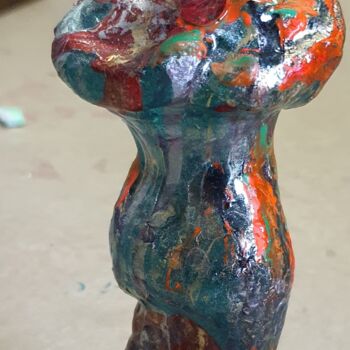 Sculpture titled "Ein Liebespaar. Kun…" by Karibou Artist, Original Artwork, Resin