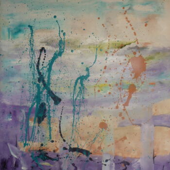 Картина под названием "Swing" - Karin Sternberg, Подлинное произведение искусства, Масло