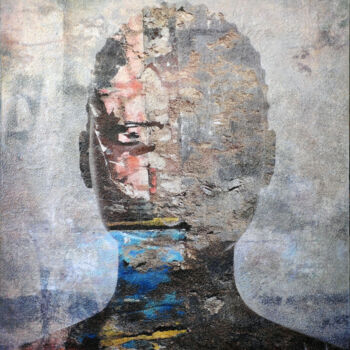 Картина под названием "Mezezo Opal" - Karin Vermeer, Подлинное произведение искусства, Манипулированная фотография Установле…