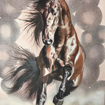 Painting titled "“Chance.”" by Kateryna Pozigun, Original Artwork, Oil