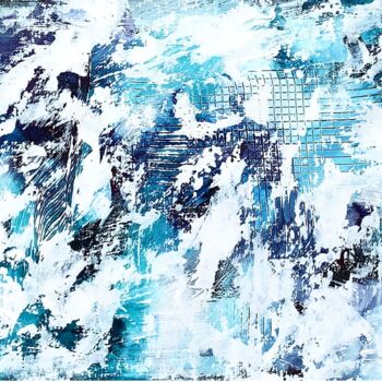 Pintura intitulada "Beyond the sea No.…" por Anita Kaufmann, Obras de arte originais, Acrílico