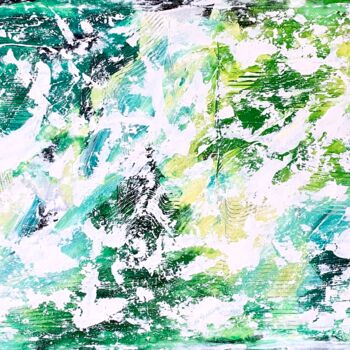Картина под названием "Beyond the sea No.…" - Anita Kaufmann, Подлинное произведение искусства, Акрил