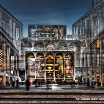 Fotografia zatytułowany „The Lincoln  Center…” autorstwa Kavi Sanchez, Oryginalna praca, Fotografia cyfrowa