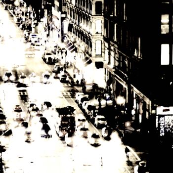 Fotografía titulada "Traffic 20aa4" por Ken Lerner, Obra de arte original, Fotografía digital