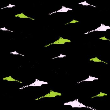 Photography titled "Sharks Crossing 1b31" by Ken Lerner, Original Artwork, Digital Photography